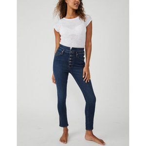 🆕 FREE PEOPLE Skyline Skinny Jeans / Tulsa Blue